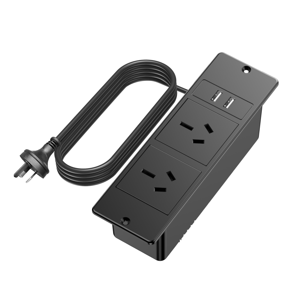 Office Furniture Manufacturers - Au 1500W Recessed Power Strip with
