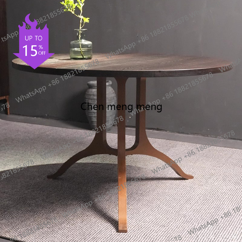 Conference Table Round - ss03A Conference Round Dining Table Modern