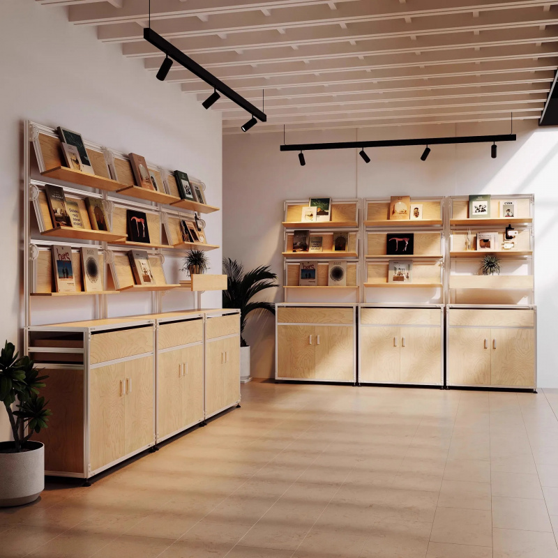 Office Furniture Home - custom.Coffe Shop Furniture Modern Display Storage