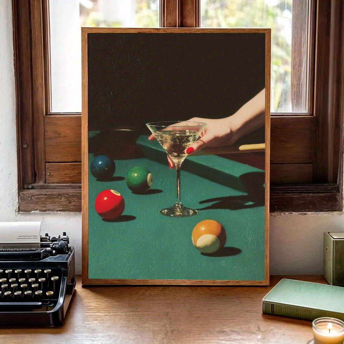 1pc Vintage Billiards Cocktail - огляд і ціна Office Furniture Home