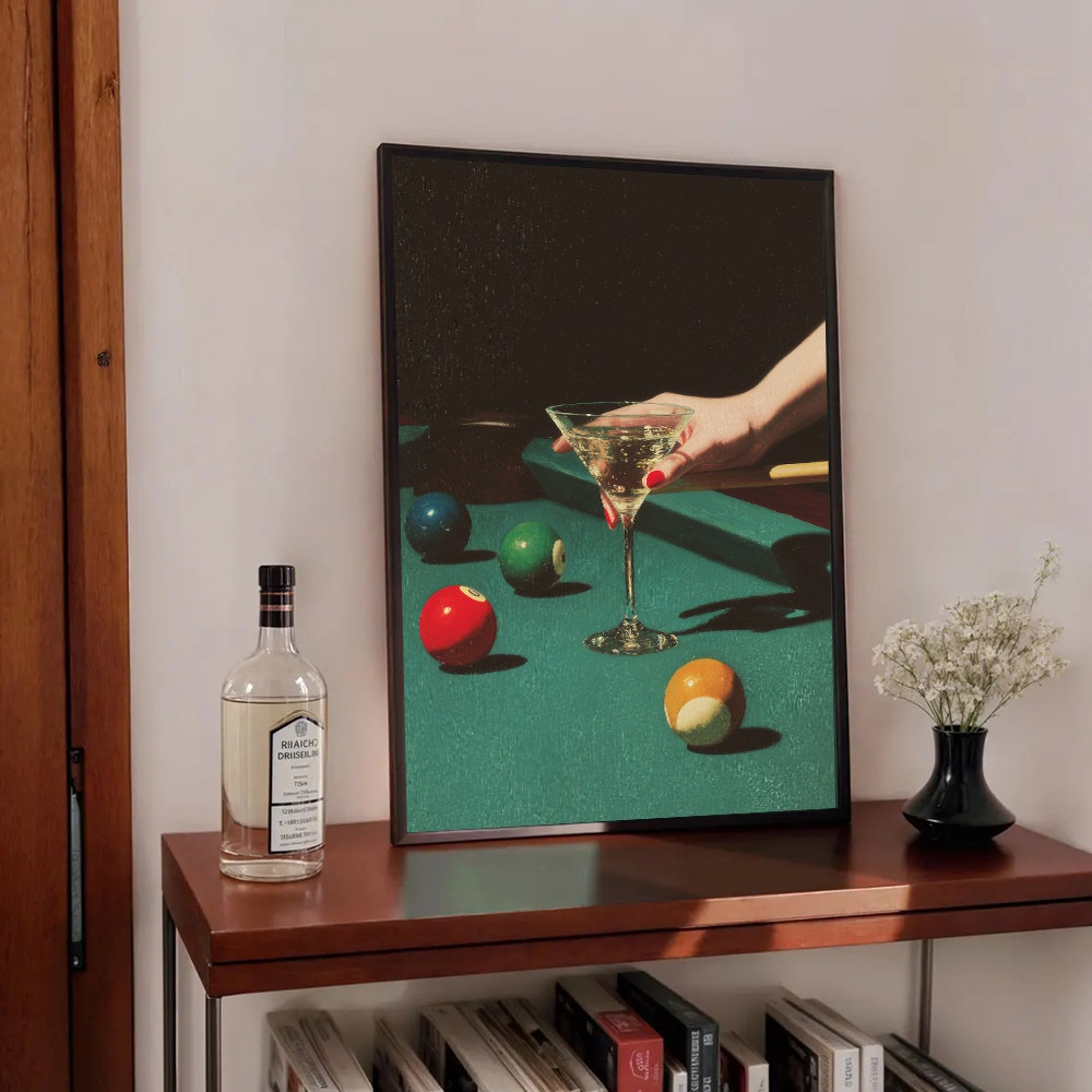 1pc Vintage Billiards Cocktail - огляд і ціна Office Furniture Home