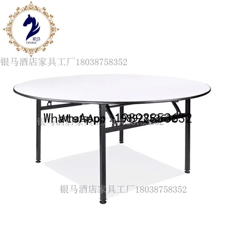 X8  Hotel Banquet Folding Dini - огляд і ціна Conference Table Round