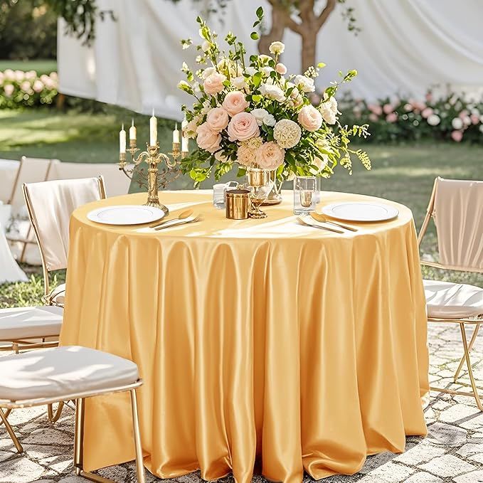 4pcs Round Table Cover Silky S - огляд і ціна Conference Table Round