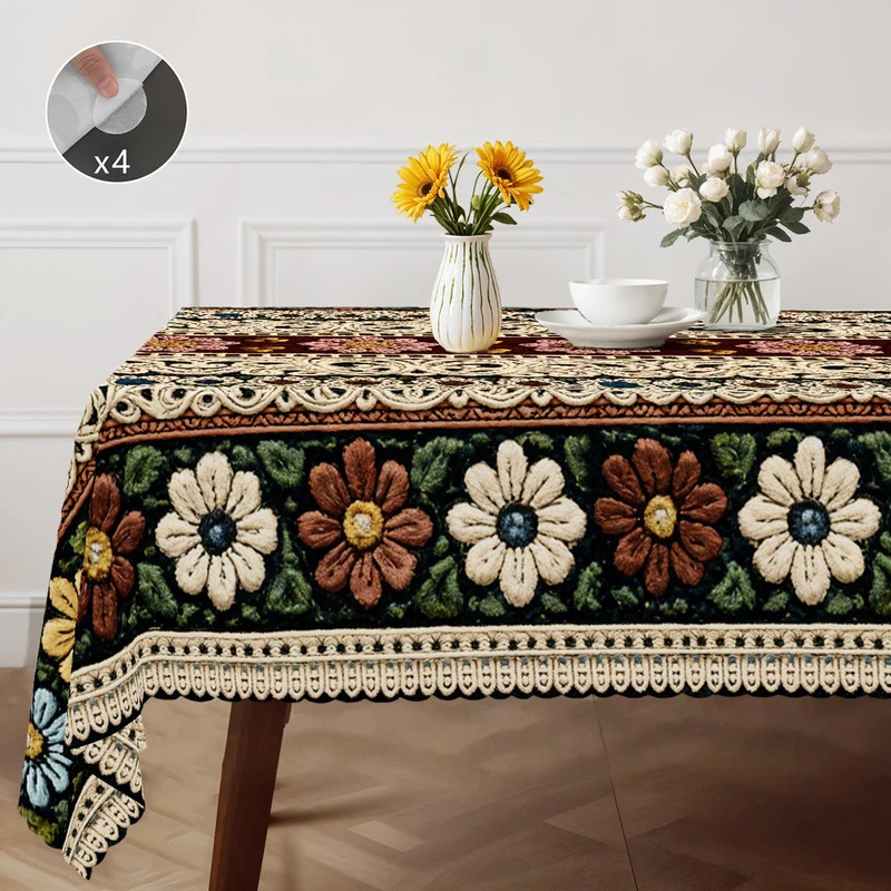VIKAMA Vintage Floral Tableclo - огляд і ціна Conference Table Round