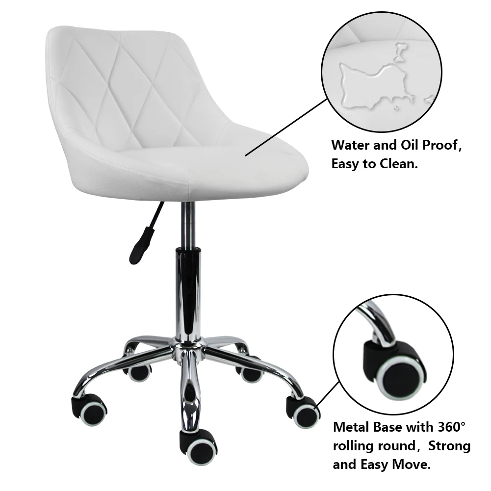 CANBOUN Mid Back PU Leather He - огляд і ціна Task Chair Mid Back