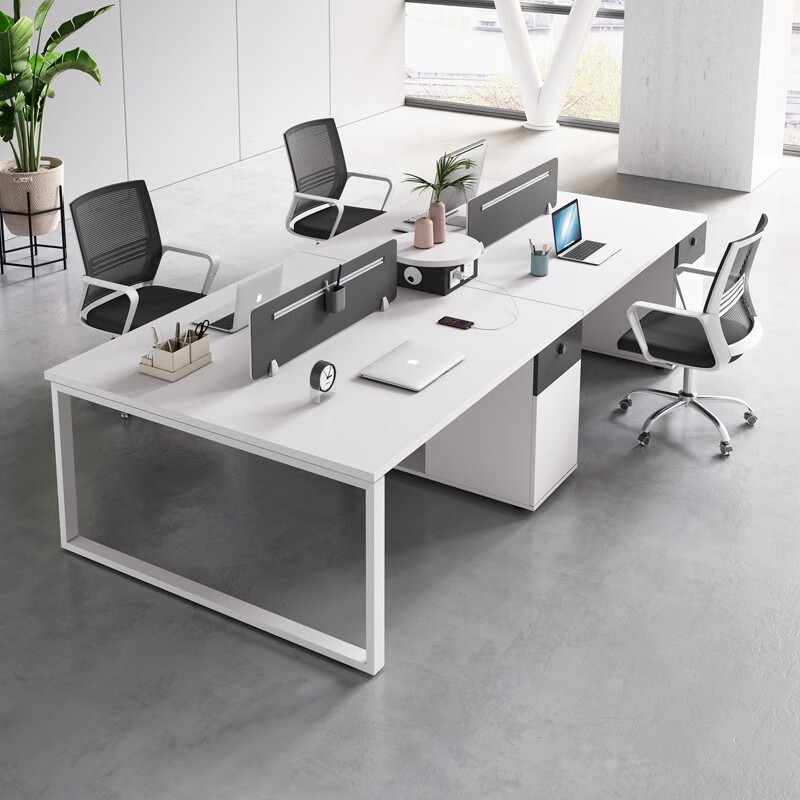 Four-person workplace staff de - огляд і ціна Office Furniture Manufacturers