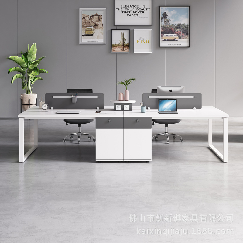 Four-person workplace staff de - огляд і ціна Office Furniture Manufacturers