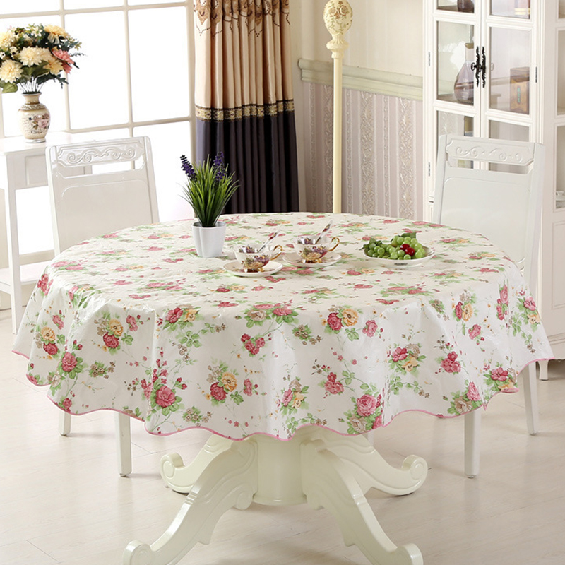 PVC Oilcloth on Table Round De - огляд і ціна Conference Table Round