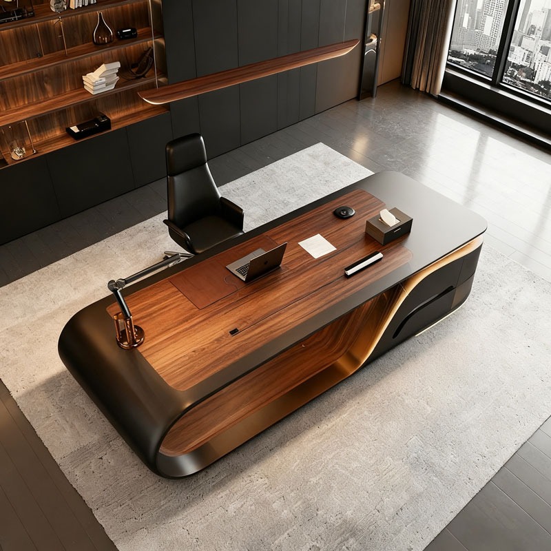 Luxury Modern L-Shaped Executi - огляд і ціна Office Furniture Manufacturers