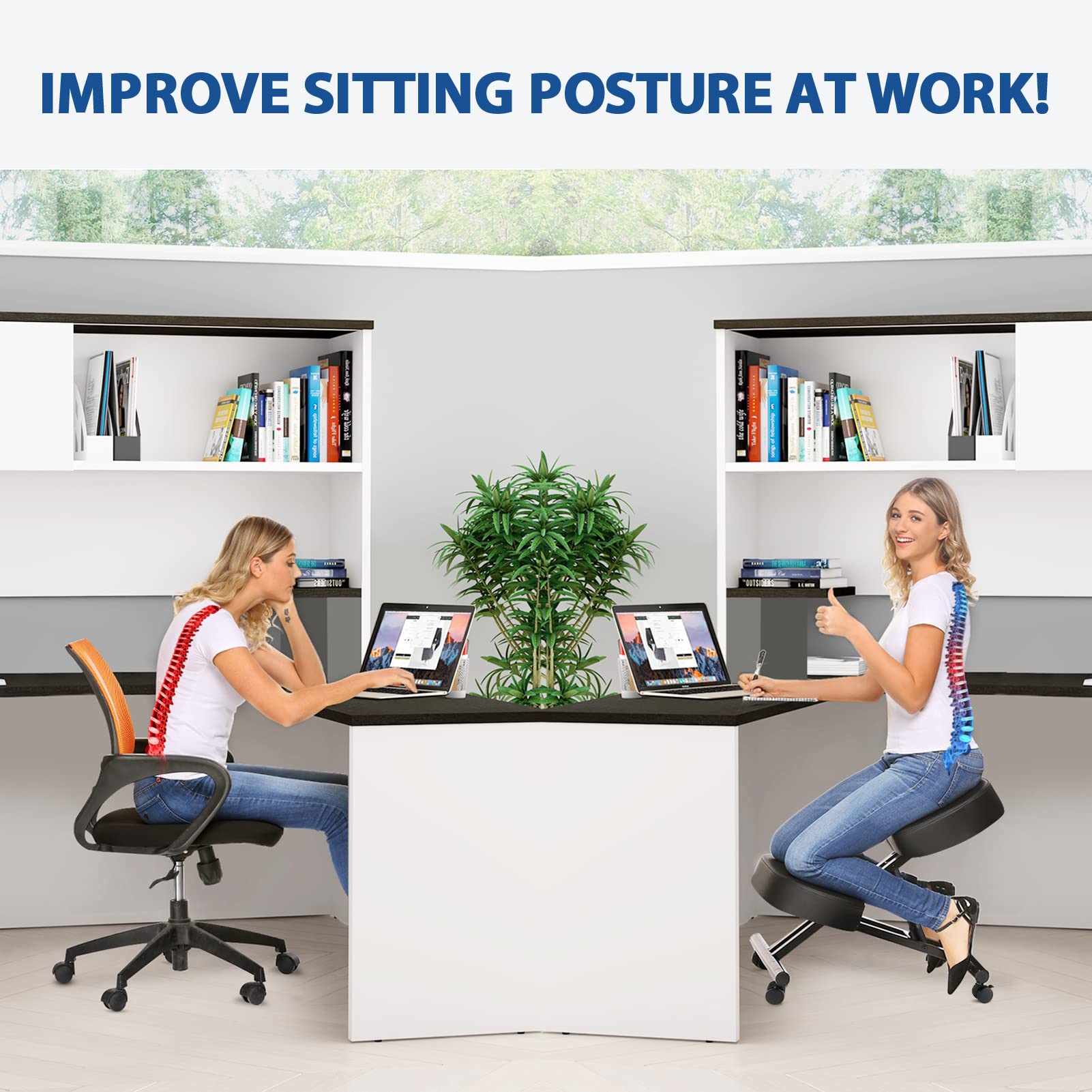 Kneeling Chair Ergonomic for O - огляд і ціна Office Furniture Home