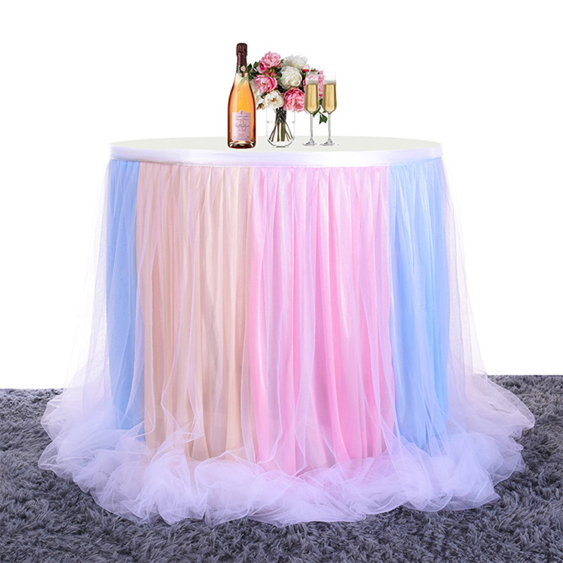 Purple table skirt is suitable - огляд і ціна Conference Table Round