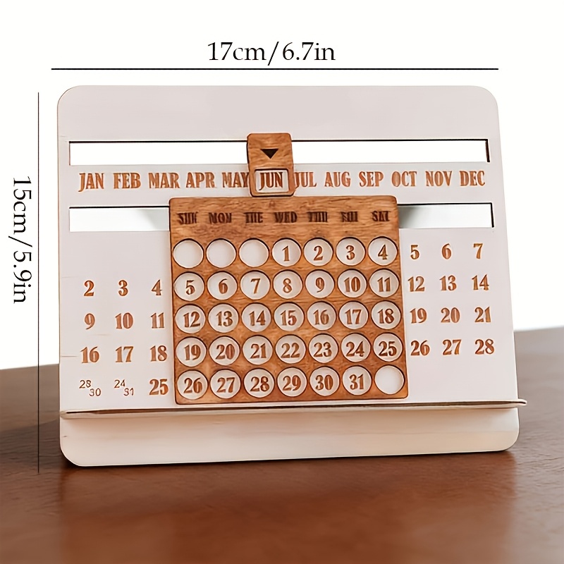 Wooden Perpetual Calendar with - огляд і ціна Conference Table Round