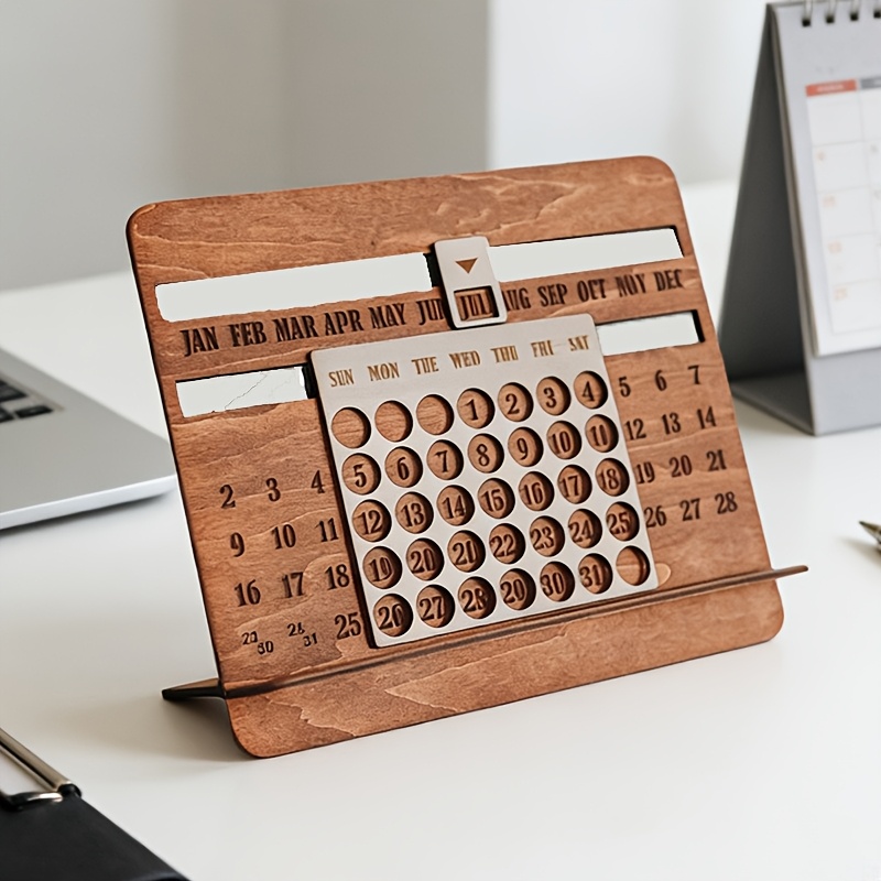 Wooden Perpetual Calendar with - огляд і ціна Conference Table Round