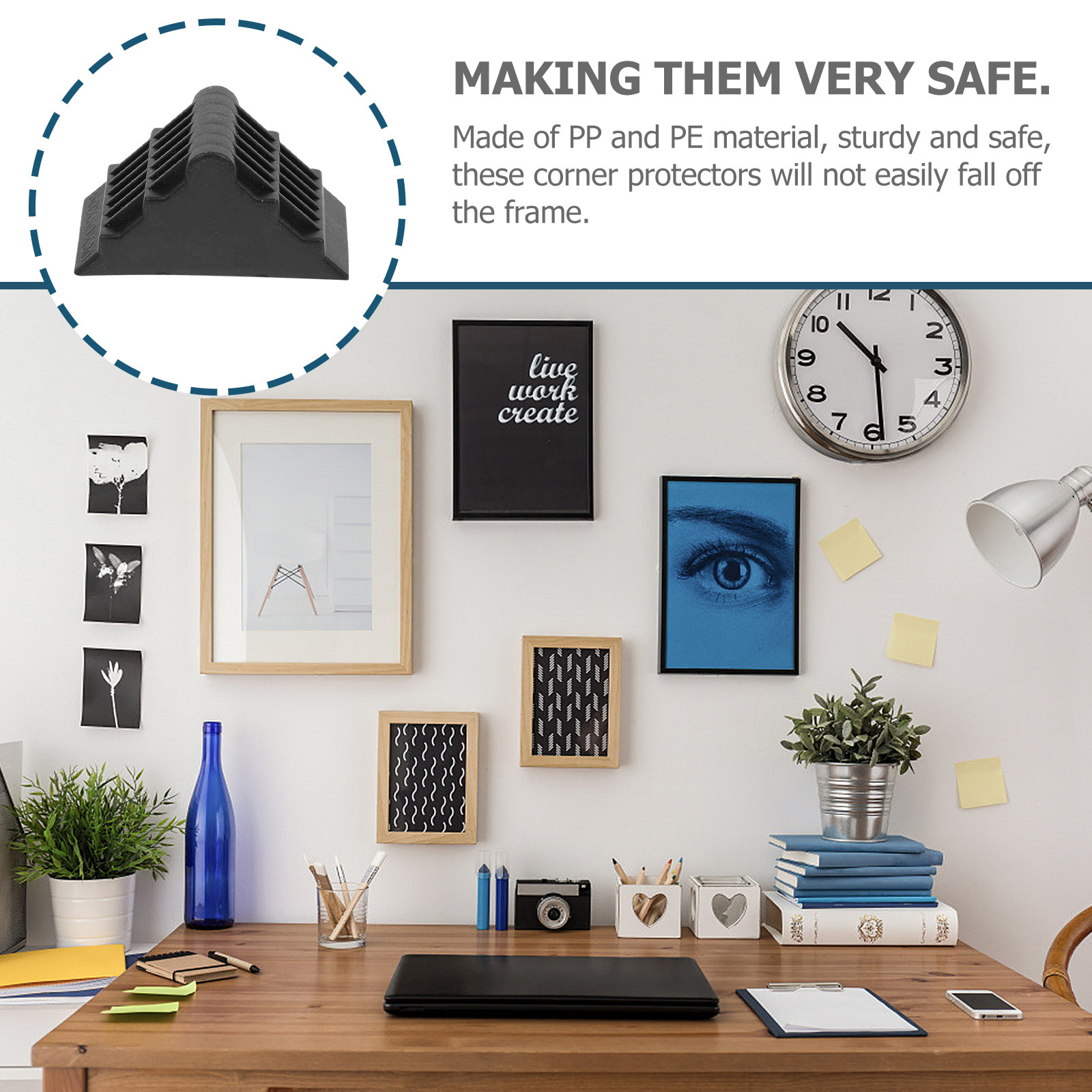100Pcs Corner Guards for Frame - огляд і ціна Office Furniture Home