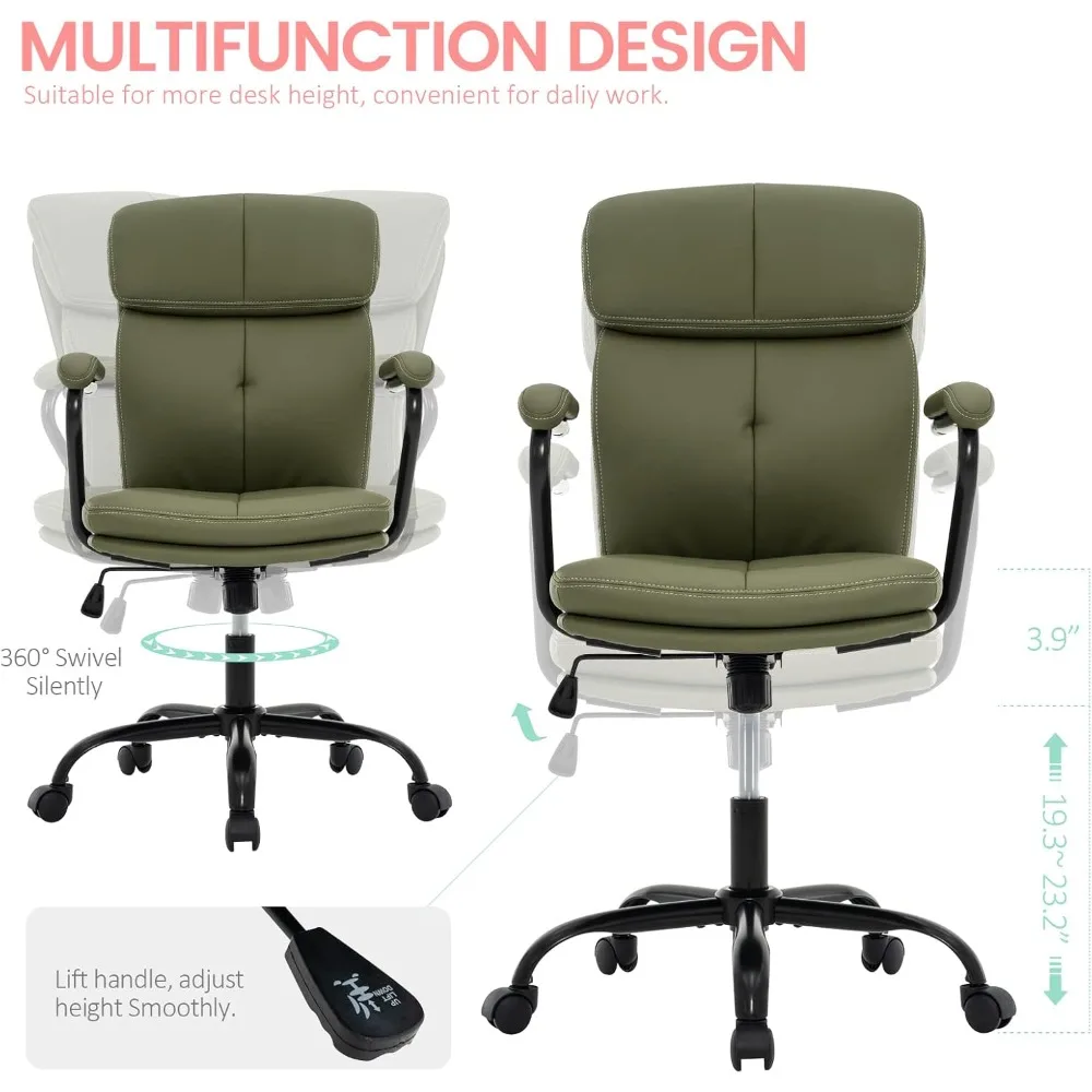 Adjustable Rocking Swivel Comp - огляд і ціна Task Chair Mid Back