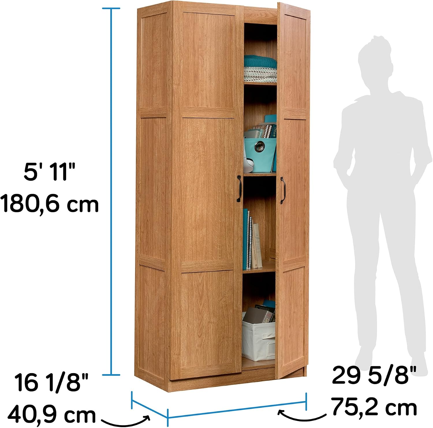 Tall Storage Cabinet, Freestan - огляд і ціна Office Furniture Home