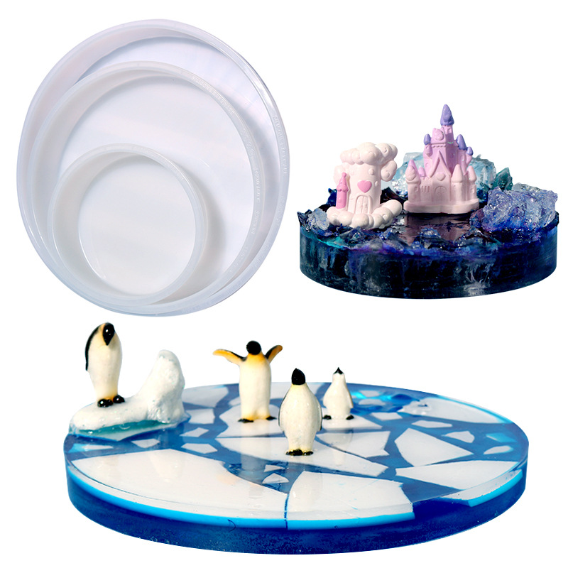 Large Round Tray UV Resin Mold - огляд і ціна Conference Table Round