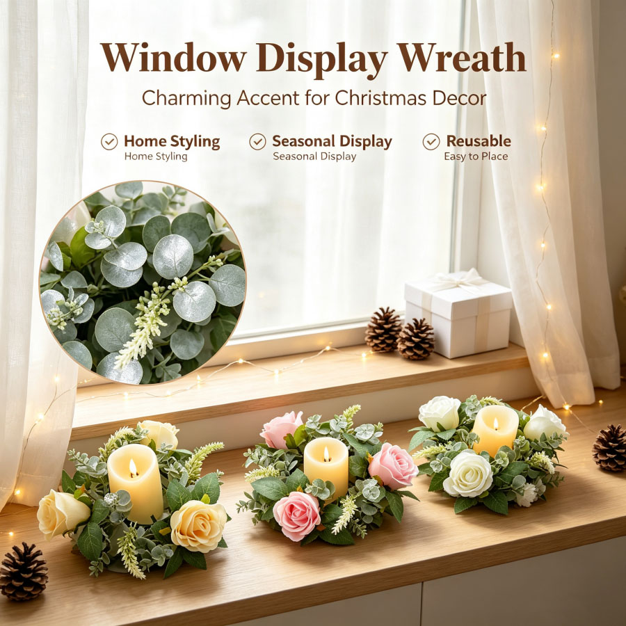 Artificial Rose Wreath Shaped  - огляд і ціна Conference Table Round
